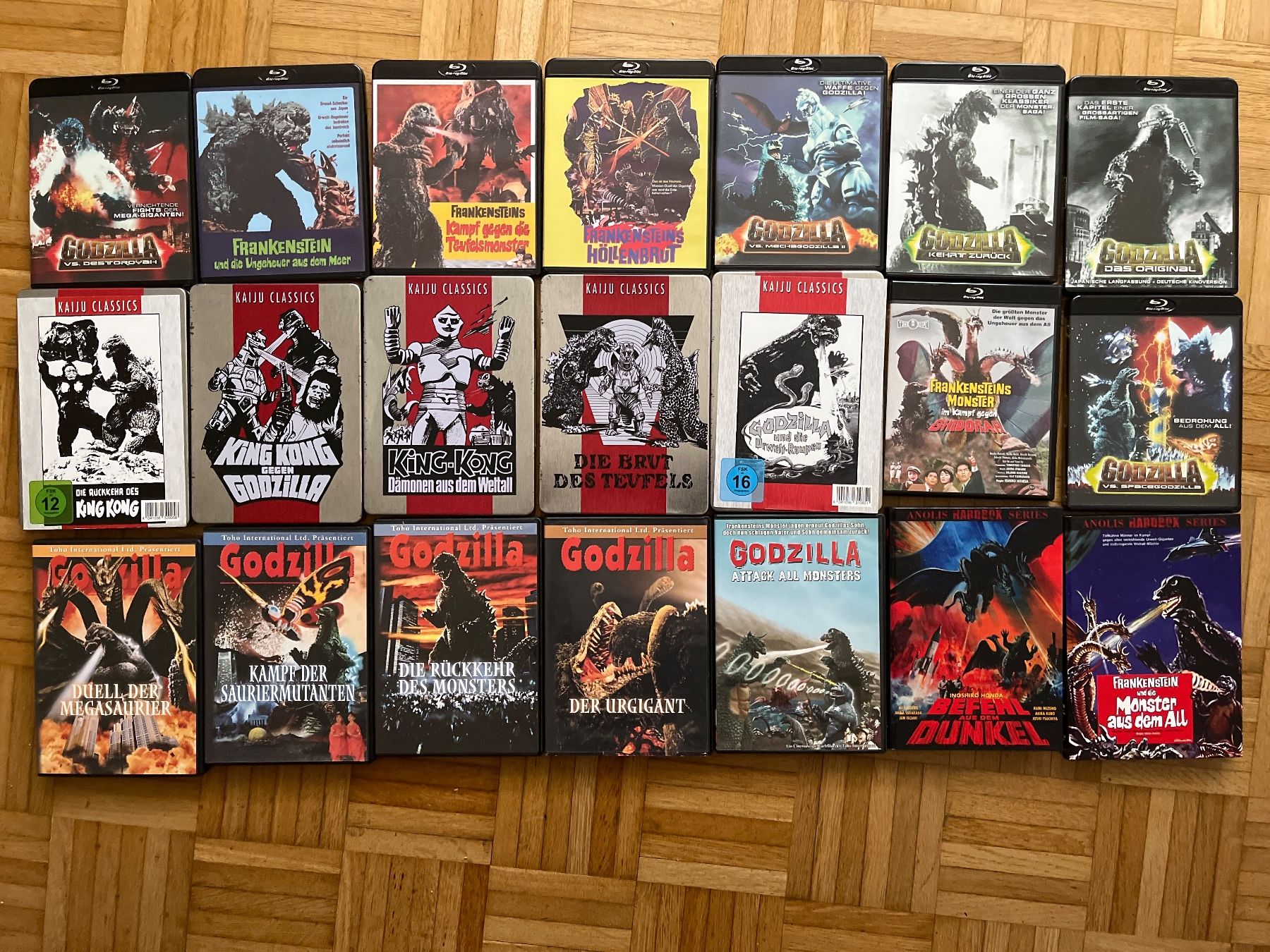 Tutti i DVDs: Godzilla Sammlung – Usato da Basel venduto da patku79