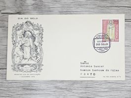 CL05 Enveloppe + Timbre Portugal 1962