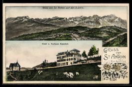 St. Anton, Blick von St. Anton auf den S