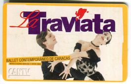 Telefonkarte "La traviata". Venezuela.