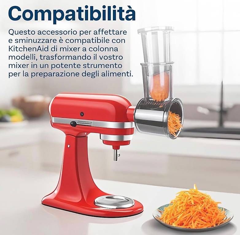 Elettrodomestici da cucina: Grattugia accessorio Kitchenaid – Usato da Pully venduto da sim_f85b 1