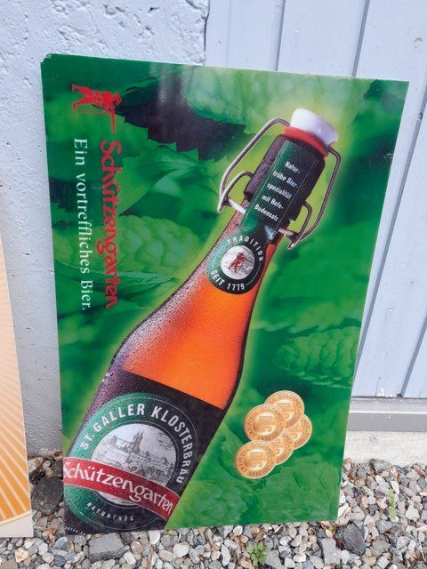 Foto & Immagini: Bier Brauerei Schützengarten Werbung – Usato da St.Gallen venduto da Stocken64 1