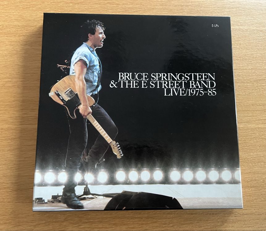 LP Bruce Springsteen Live/1975-85 Box-Set 5 LPs Top Zustand (Gebraucht ...