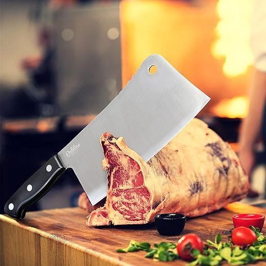 Küchenmesser: Hackmesser,Scharfes ,Perfektes Messer für die Küche. – Neu und originalverpackt aus Oberentfelden von sch_8bt6 5