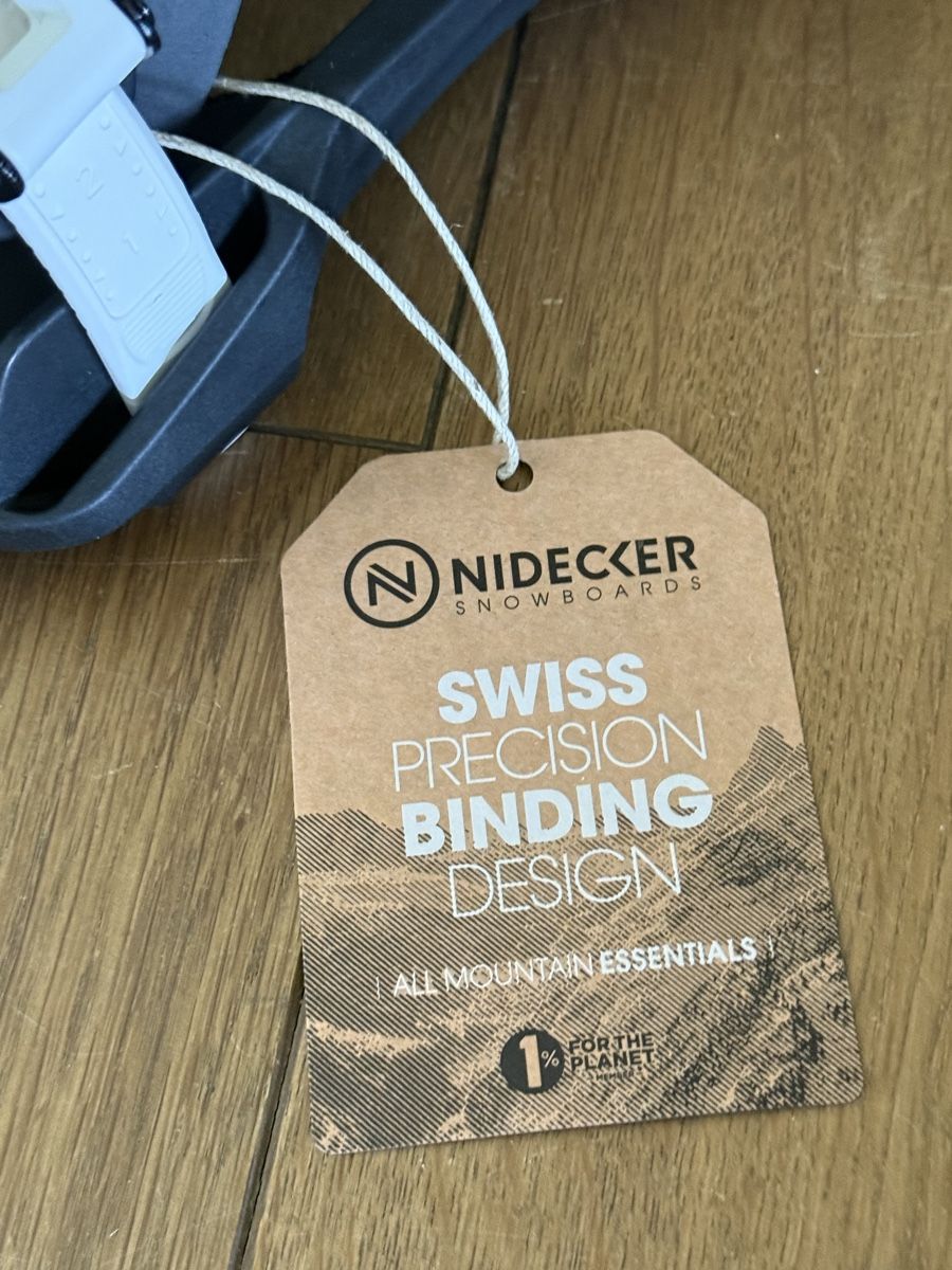 Nidecker Attacchi: Nidecker Prime Snowboard Bindung -  neu! – Nuovo (secondo la descrizione) da Uitikon-Waldegg venduto da Rps 1