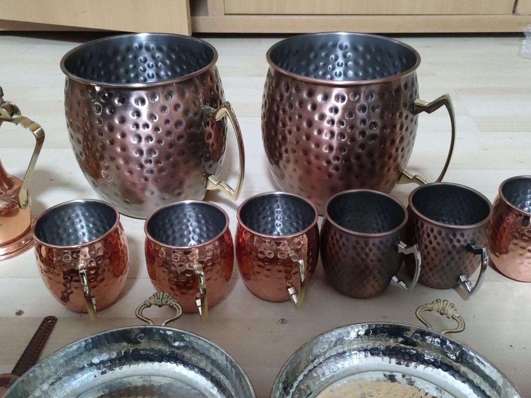 Set di piatti: Gorgeous Vintage Copper Collection Ready Now! – Nuovo (secondo la descrizione) da swiss venduto da sha_dx9b 3