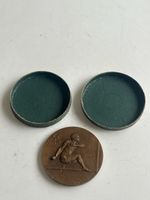 Medaille Leichtathletik Hürdenlauf Bronzeguss(S18)
