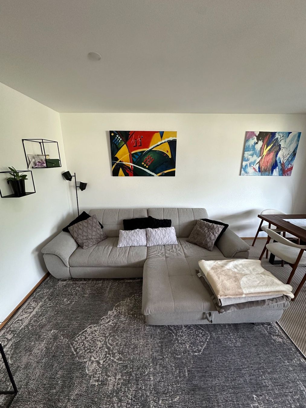 Divani: Couch mit Ausziehfunktion und Couchkasten – Usato da Mönchaltorf venduto da hei_2dk2 3