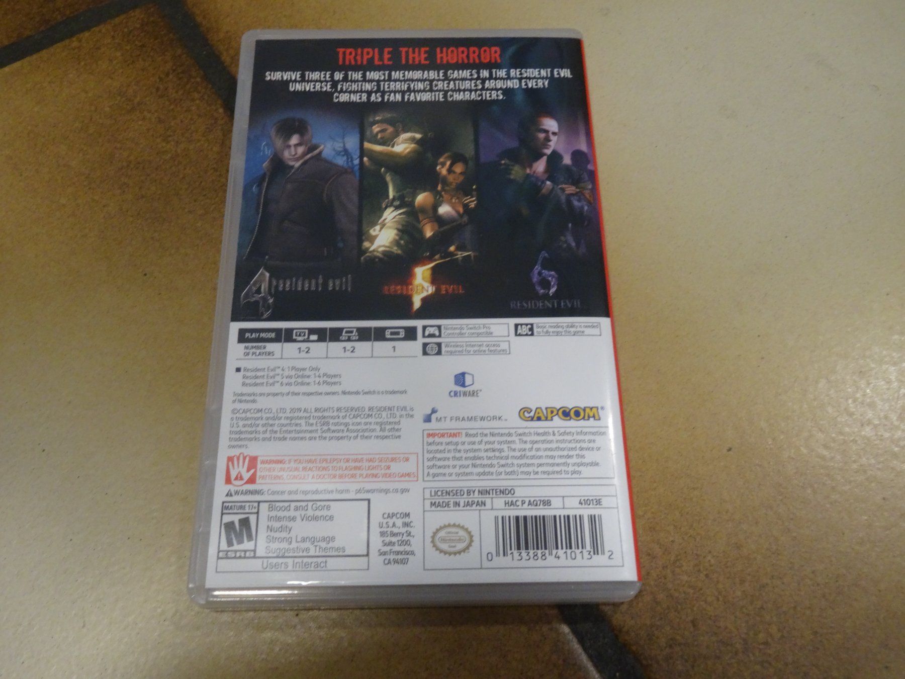 Nintendo Giochi: Resident Evil 4 SWITCH – Usato da Olten venduto da Disc-Ausverkauf 2