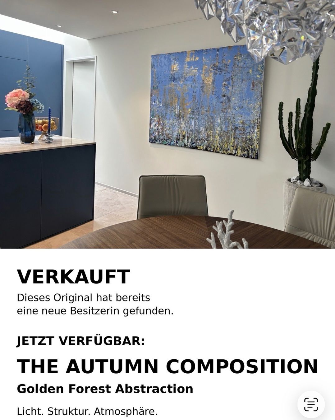 Gemälde: Abstraktes Herbstinterpretation - The Autumn Composition – Gebraucht aus Obfelden von Speedo07 1