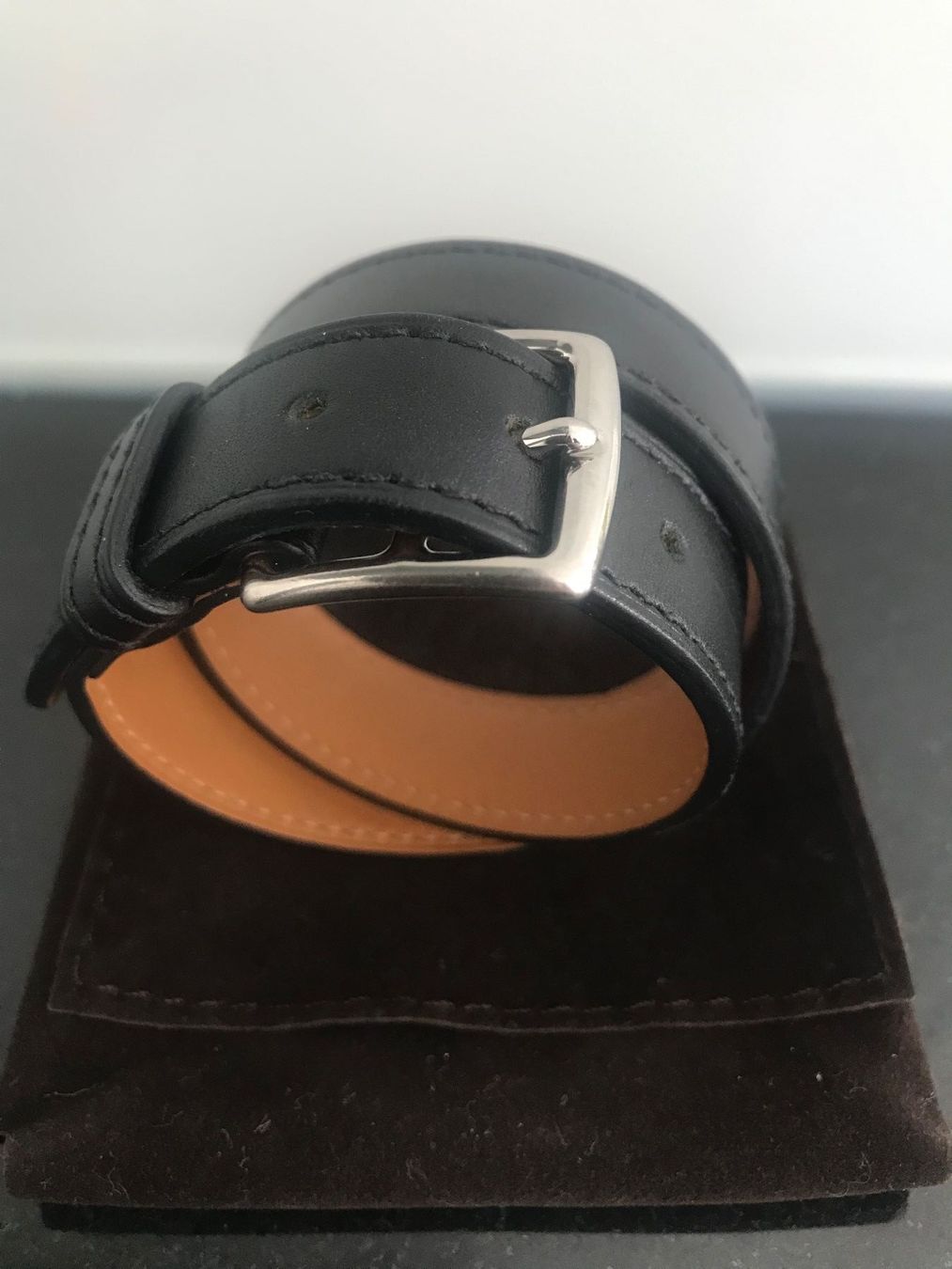 Hermès Bracciali & Braccialetti: Hermes, Lederarmand, schwarz – Usato da Kilchberg venduto da boudoir076 6