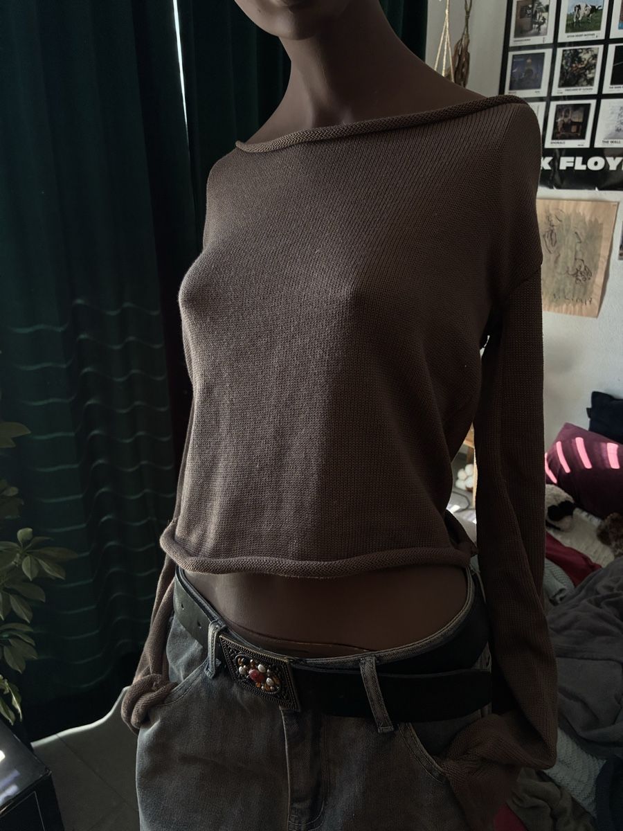 Pullover & Sweatshirts: Brauner Pulli – Neu (gemäss Beschreibung) aus Ueberstorf von nai_9z9s
