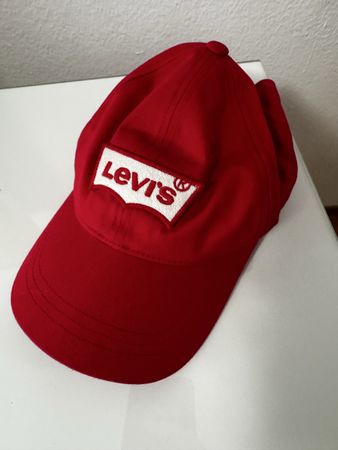 Levi's Kappe rot Baseball Cap gute Verfassung