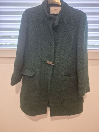 Manteau Cortefiel Weekend vert foncé taille XS 🥰