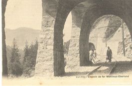 Chemin de fer Montreux-Oberland c1900