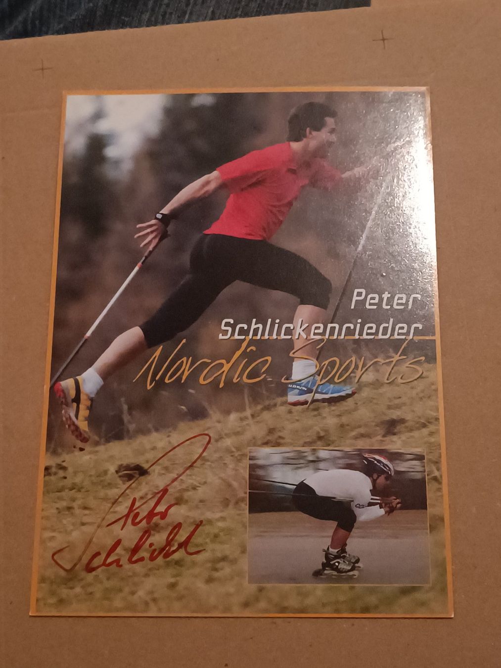Autografi: Peter Schlickenrieder - Olympia Silber - handsigniert – Nuovo (secondo la descrizione) da Menziken venduto da Autogramme
