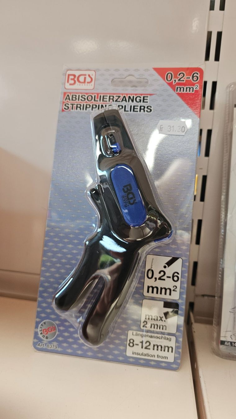 Tutti gli attrezzi: BGS Kabel Abisolierzange 8379 – Nuovo e nell'imballaggio originale da Koppigen venduto da Bracher_Mail-House 3