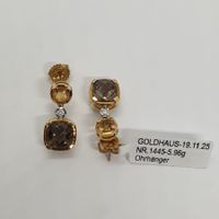 Echt 18K Gold Ohrhänger