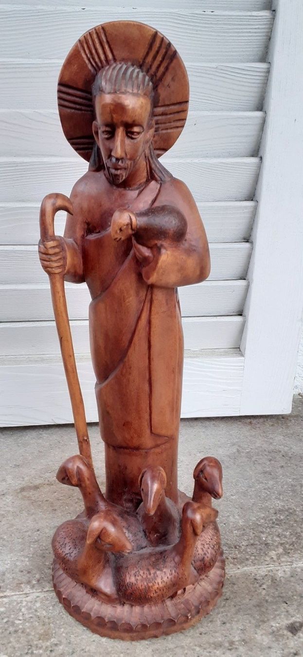 Skulpturen & Statuen: Krippenszene Hirte geschnitzte Skulptur – Gebraucht aus Mörschwil von antiksalon21 7