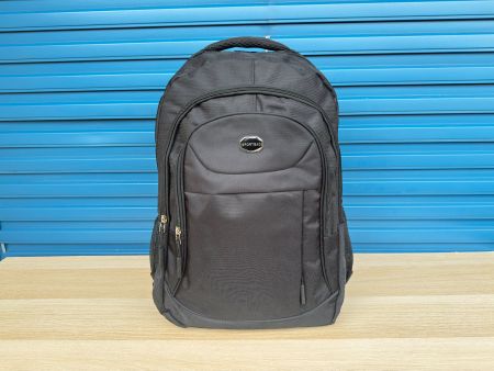 Sac à dos pour ordinateur portable noir – Grand format