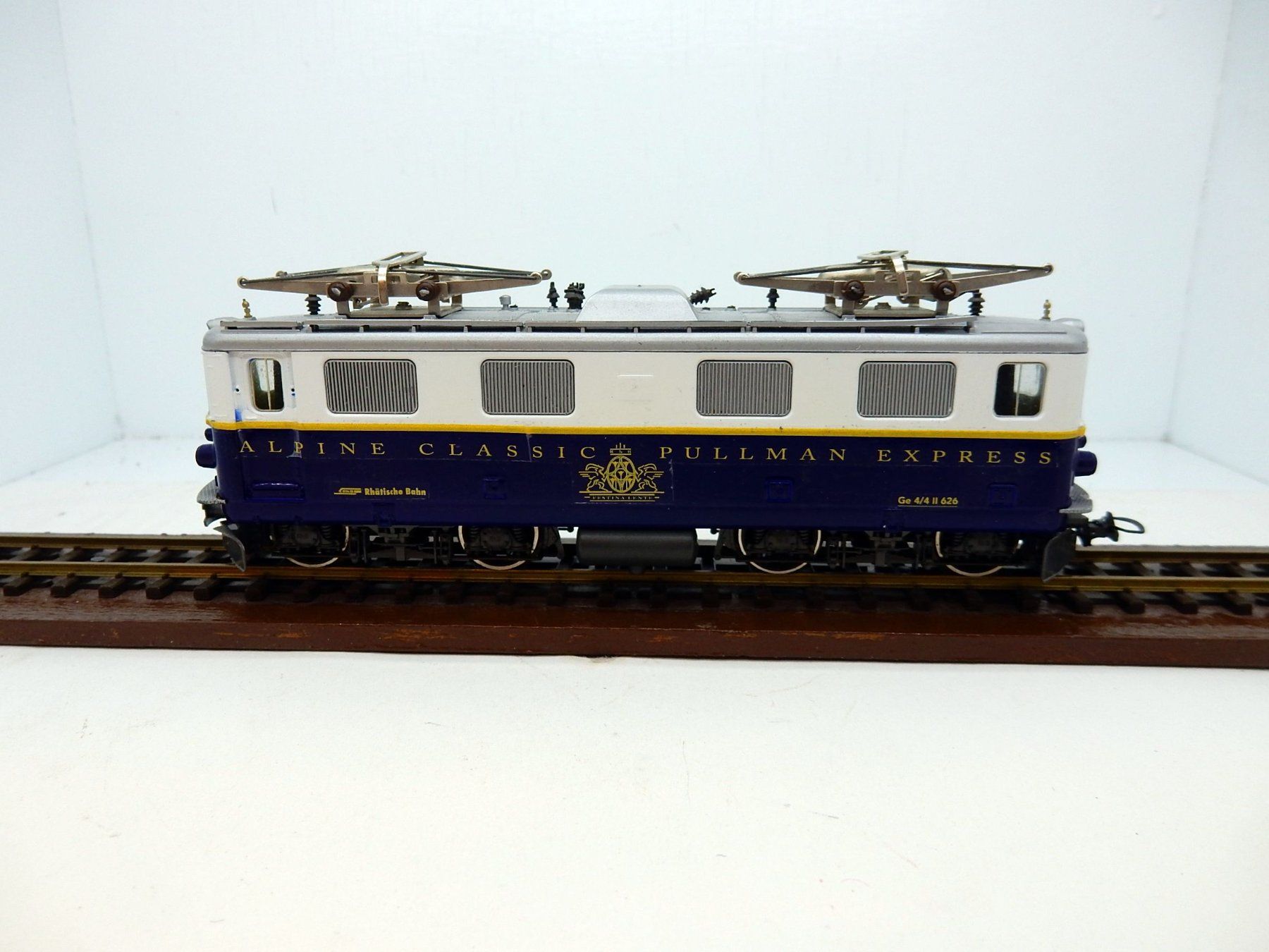 Bemo Modellini di ferrovie: Hom - RhB "Alpine Classic Pullmann- Locomoteur Ge 4/4  I – Usato da Locarno venduto da Gudrun2 4