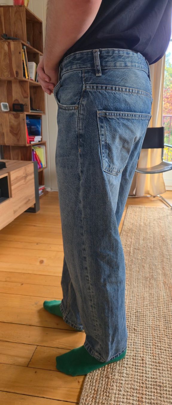Pull&Bear Jeans: Jean Baggy Pull&Bear bleu – Usato da Neuchâtel venduto da ces_9prj 3