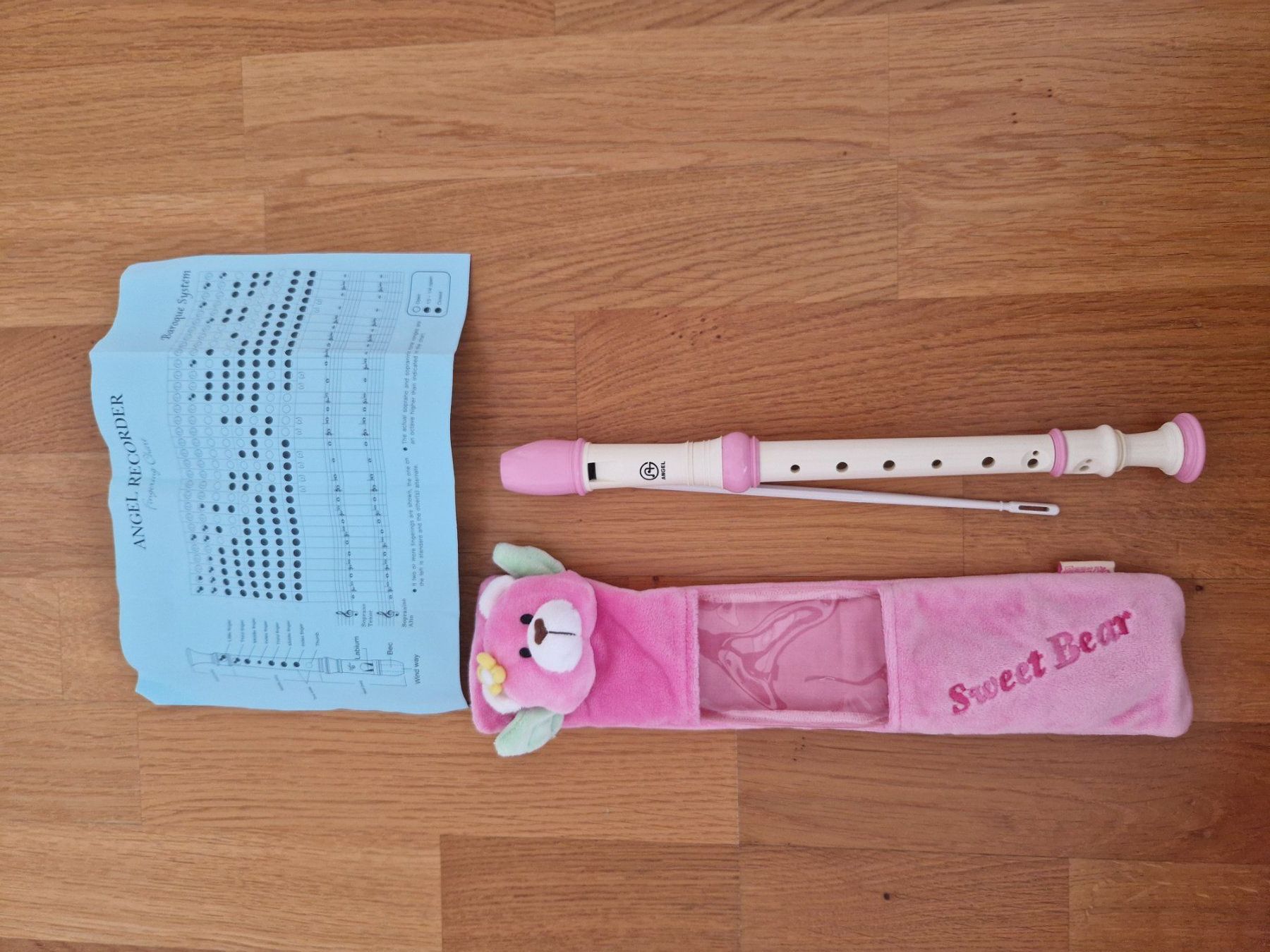 Strumenti musicali: Kinder Blockflöte mit  Teddyhülle / Etui – Usato da Buchs venduto da sonjaja