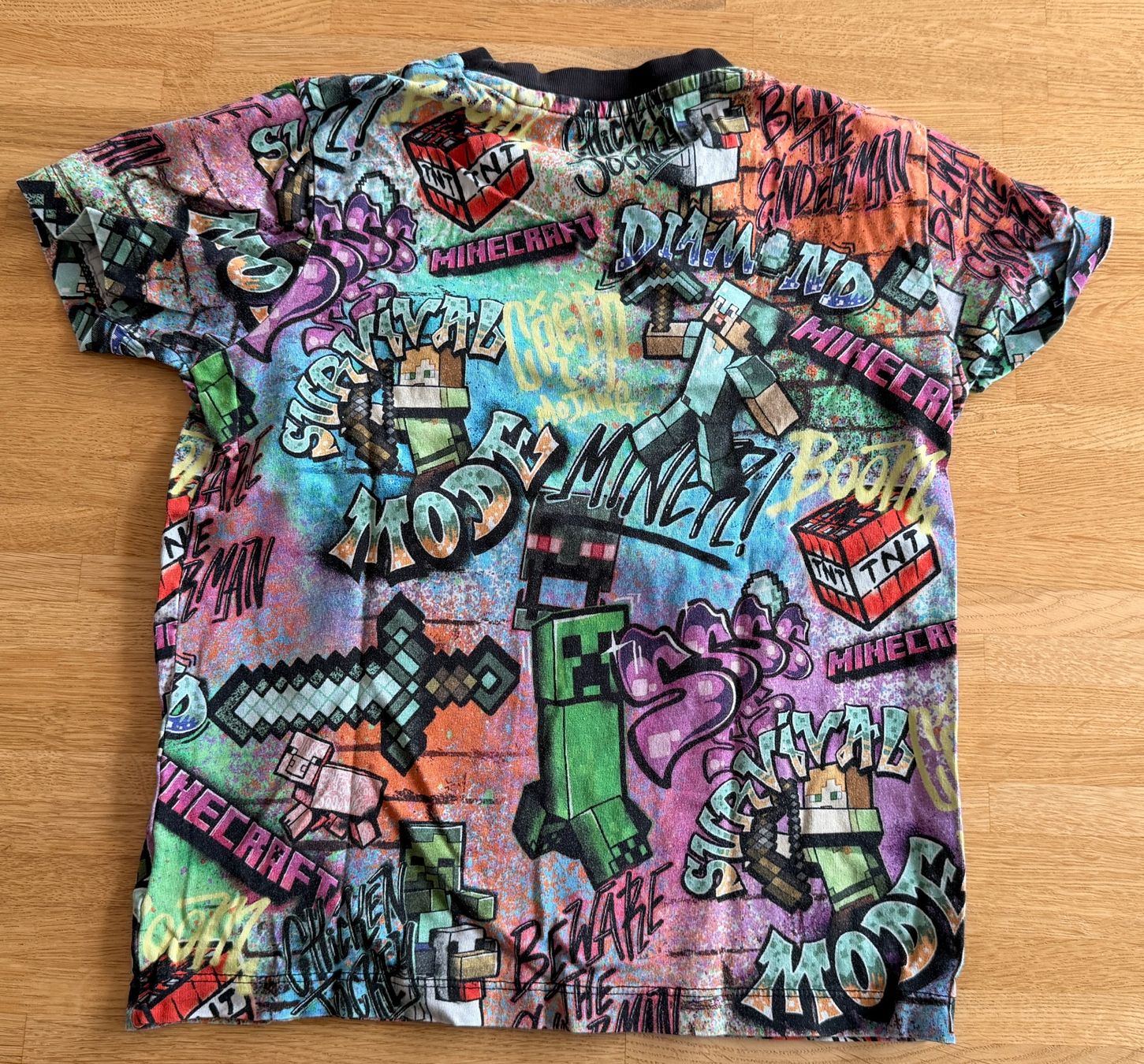 Next Camicie, T-shirt & Polo: T-Shirt - NEXT Minecraft Gr. 128 – Usato da Winterthur venduto da Secondhand-Family 3