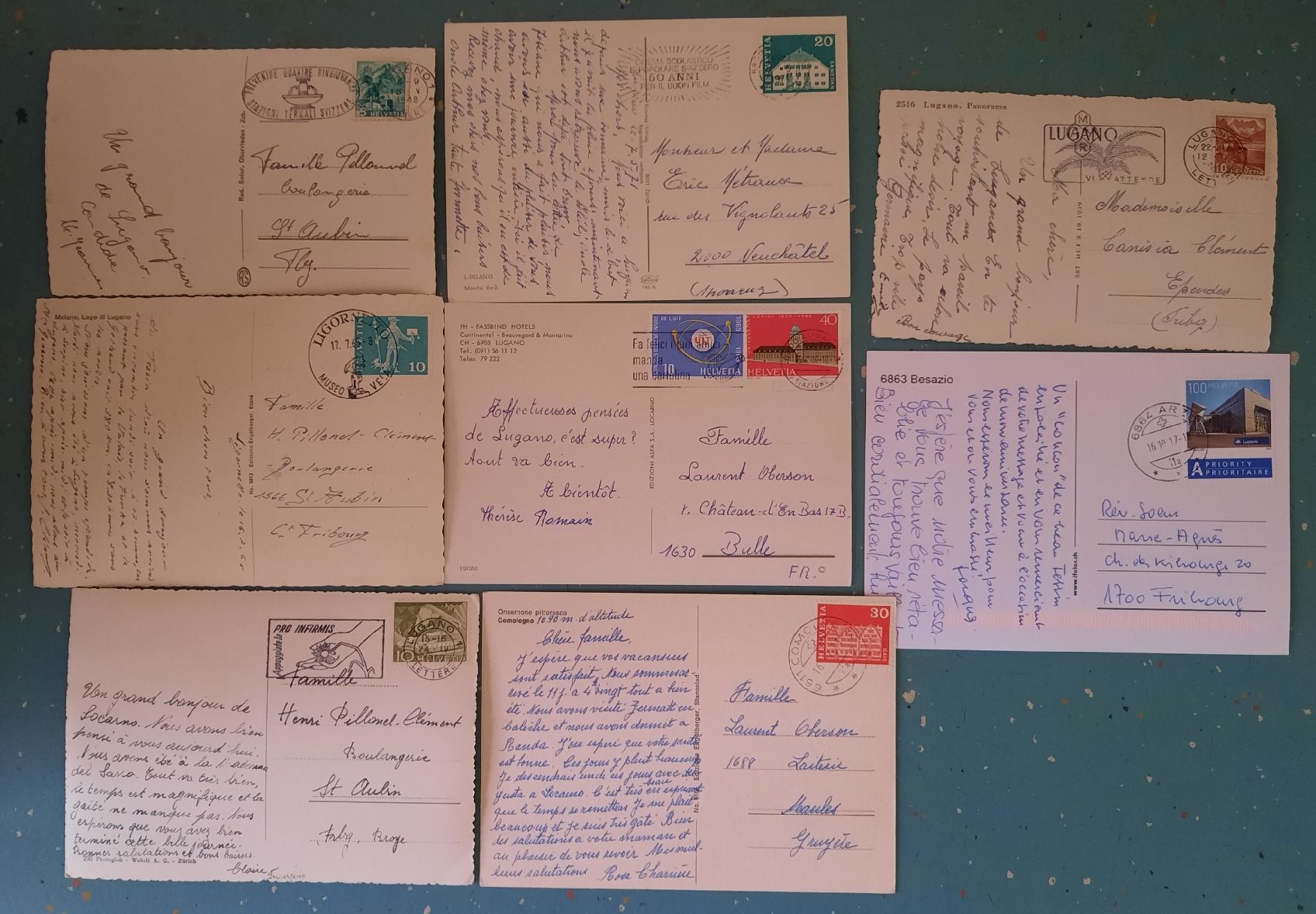 Cartoline postali: Ansichtskarten Tessin , Los IV, 8 Stück – Usato da Marly venduto da neu-adlerauge65 1