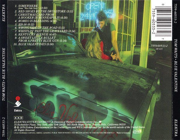 CD: Tom Waits – Blue Valentine - b – Usato da Brittnau venduto da Zibu 1