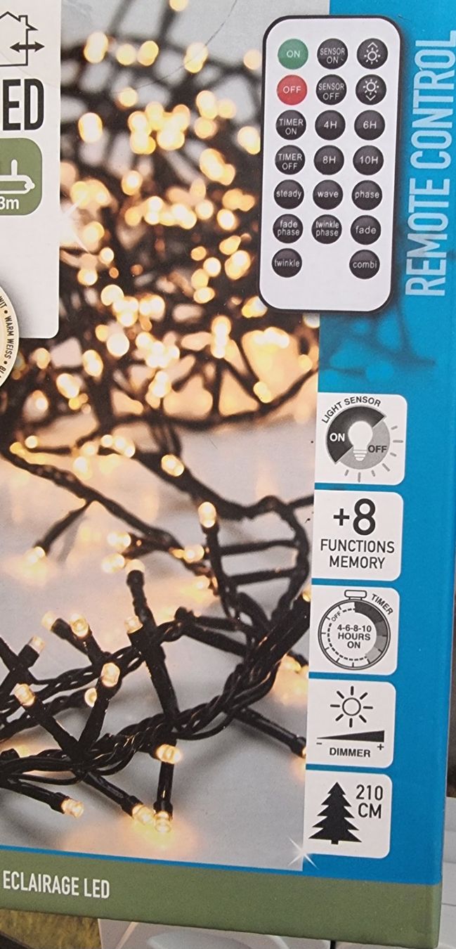 Guirlandes lumineuses: 2 Lichterketten mit Zeitschaltuhr – D'occasion à Konolfingen par Goofy021 2