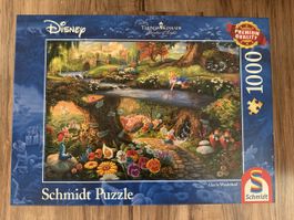 Schmidt Puzzle Alice im Wunderland Thomas Kinkade 1000 Teile