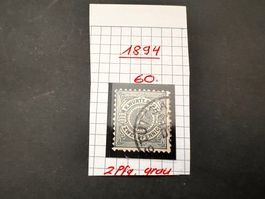 Württemberg 1894 No. 60 gest. Paar  (3474)