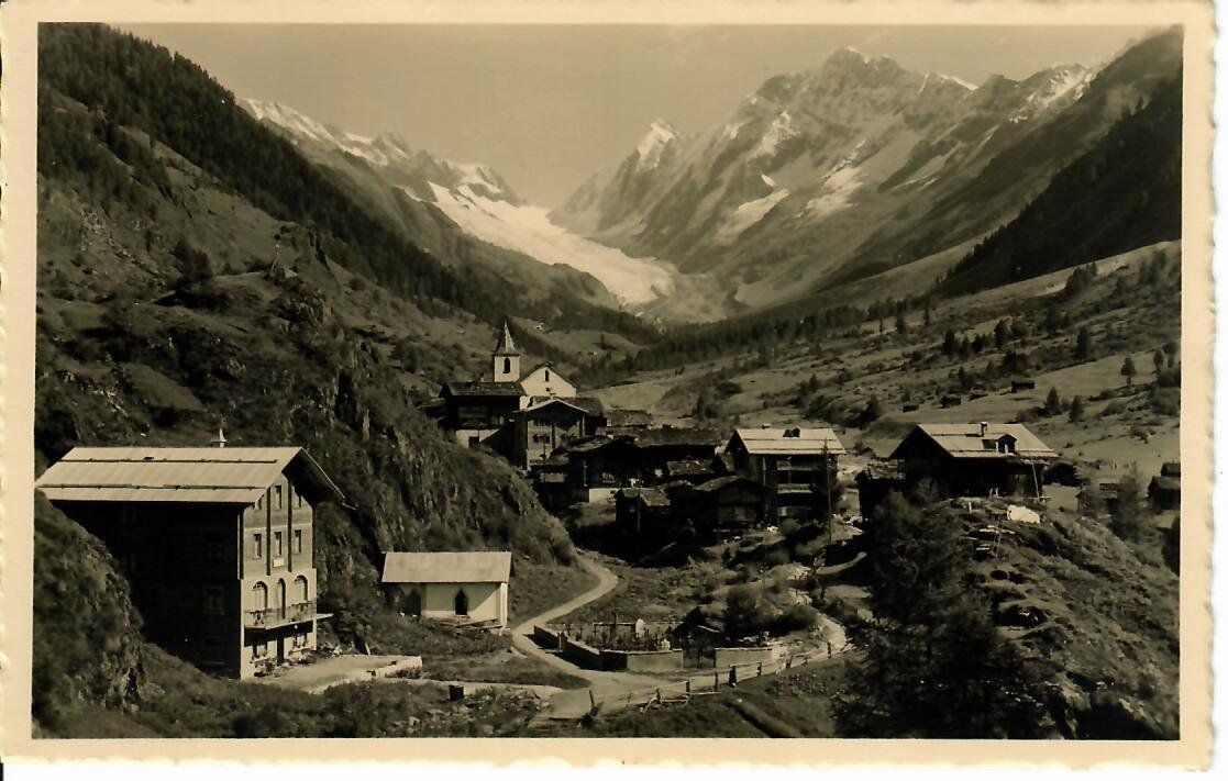 Ansichtskarten: Blatten - Lötschental – Gebraucht aus Hochdorf von Ziegel-16
