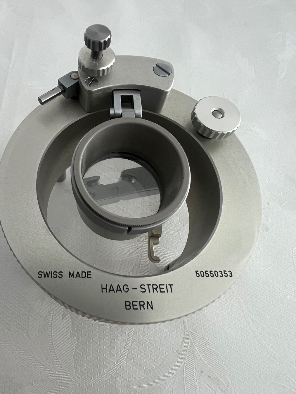 Tutti gli attrezzi: Haag-Streit Bern Gravier-Ring – Usato da Hellbühl venduto da Rodgers67 2