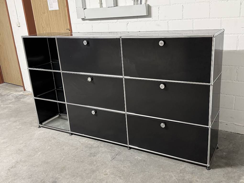 USM Scaffali: USM Haller Sideboard Schwarz in Top Preis – Usato da Dietikon venduto da Kumar_Occasionen 4
