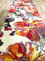 SOMMER SALE 🌞 Läufer Bunt Floral Motiv