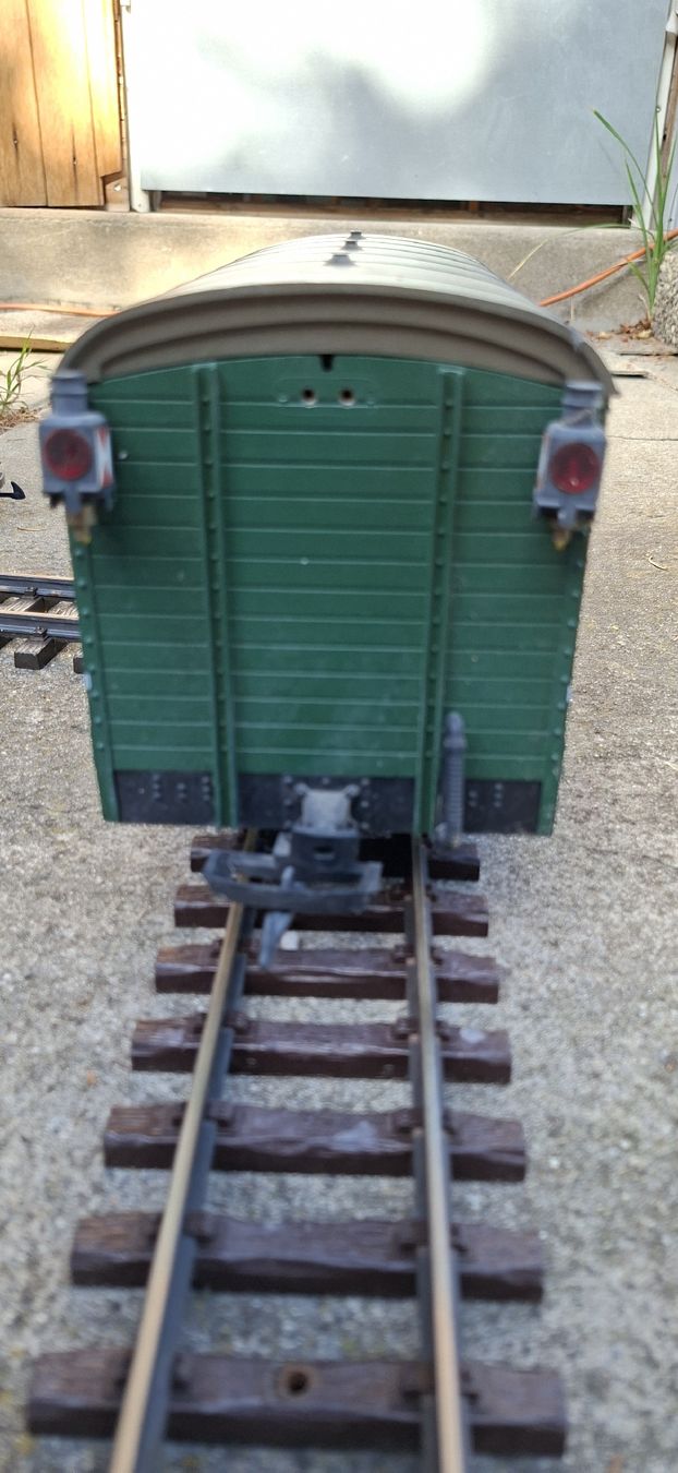 LGB Modellini di ferrovie: LGB Postwagen 3019 – Usato da Münsingen venduto da wd65 2