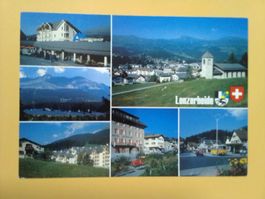 Lenzerheide Graubünden Dorfpartien Hotels Postauto