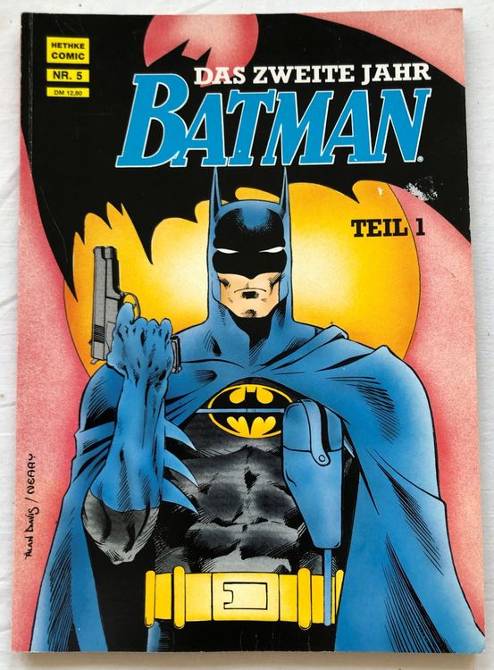 BATMAN - Das zweite Jahr - Teil 1 - Hethke Comic | Acheter sur Ricardo
