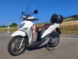 Yamaha HW 125 Xenter 2013 39900km Topcase Windschild Roller