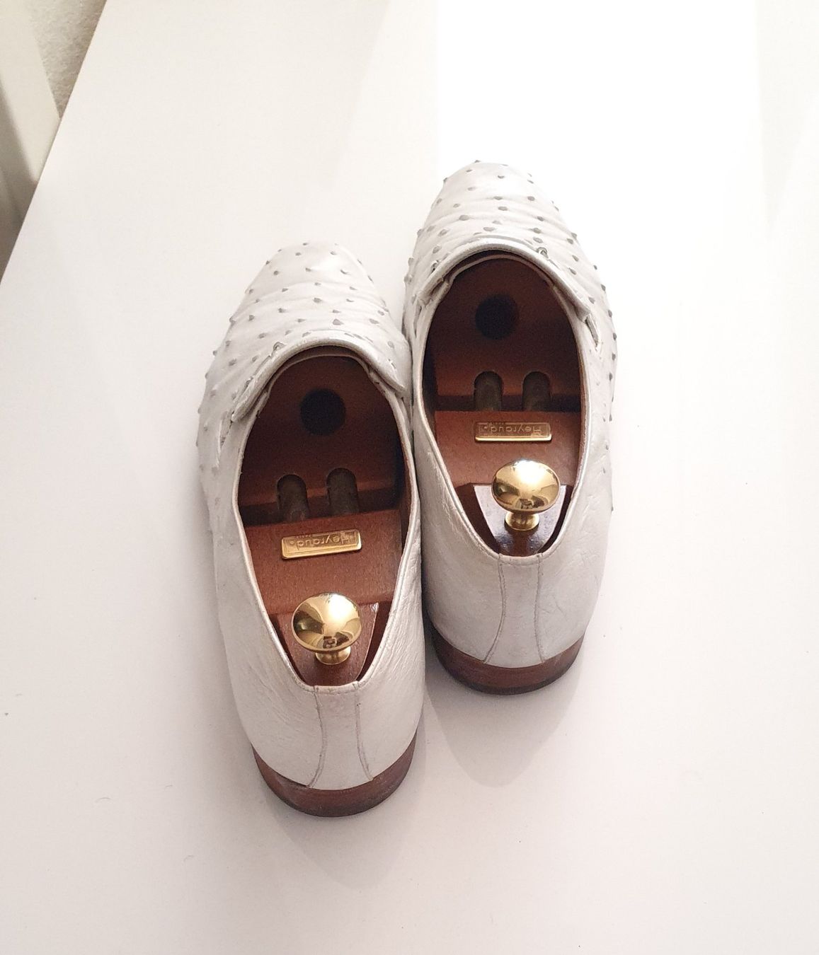 Scarpe da uomo: Moreschi Italia / Autruche / taille 45 – Usato da Servion venduto da meno999 4