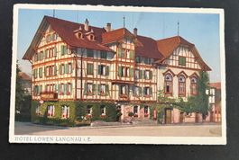 Hotel Löwen /  LANGNAU i. E. ca 1930