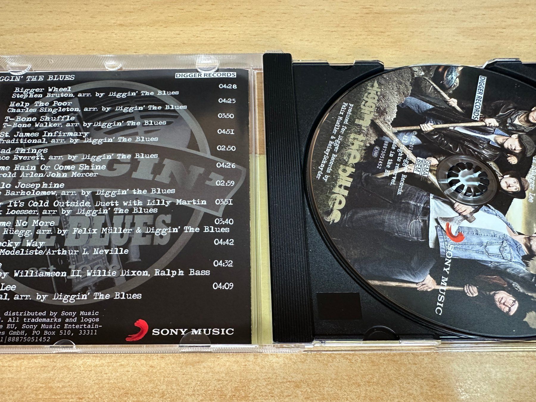 CD: M4 Diggin' the Blues – Usato da Rikon im Tösstal venduto da Alpenmutz 2