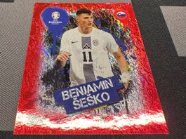 Topps Uefa Euro EM 2024 SVN 3 Benjamin Sesko