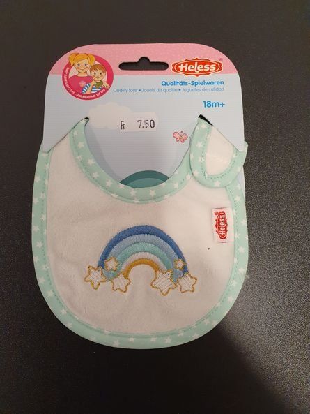 Puppen: Neu - Heless - Latz Regenbogen – Neu und originalverpackt aus Dagmersellen von Jarsetz_Restposten