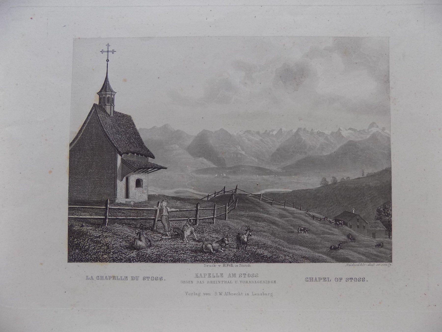 Gravures: Kapelle am Stoss – D'occasion à Risch par Rischli15 1