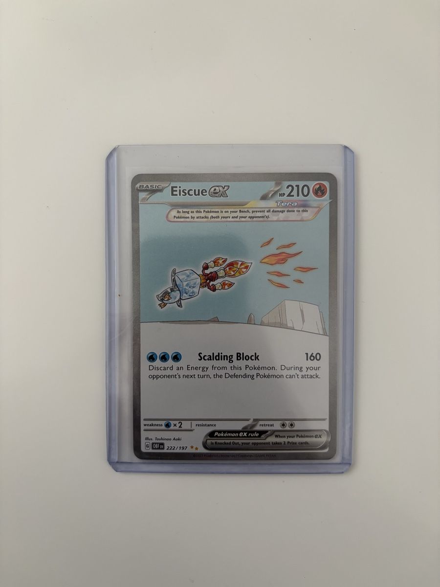 Pokémon Sammelbilder & Trading cards: Pokémon ex Eiscue sar – Neu (gemäss Beschreibung) aus Uttigen von 88Griffbar88