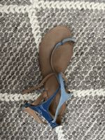 Sommer Sandalen blau von Massimo Dutti, Grösse 38