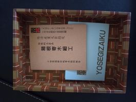 Original Japanische Yosegi-Zaiku Holzarbeit Box